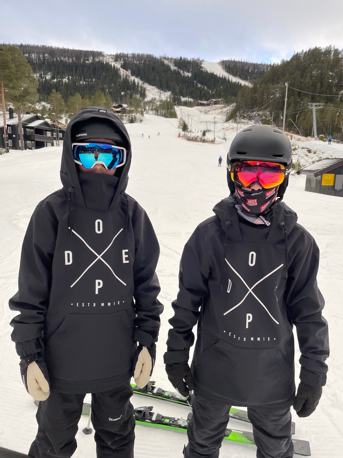 Skiing